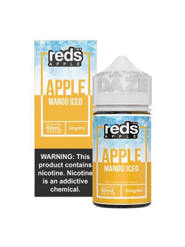 7 Daze Reds Apple EJuice - Mango ICED 60ml Vape Juice