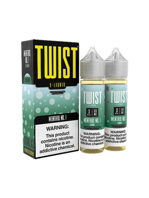 Menthol No. 1 2x60ml Vape Juice - TWIST