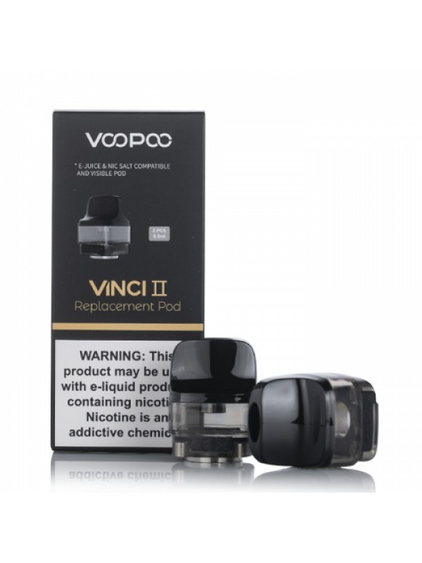 VooPoo Vinci 2 - X 2 Replacement Pods (2x Pack) De...