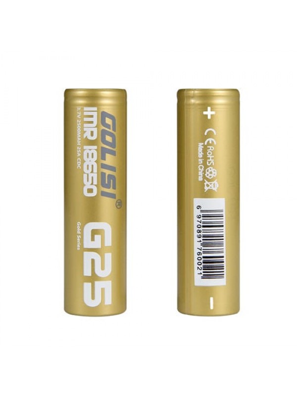 Golisi IMR G25 18650 20A-2500mAh Battery Default T...
