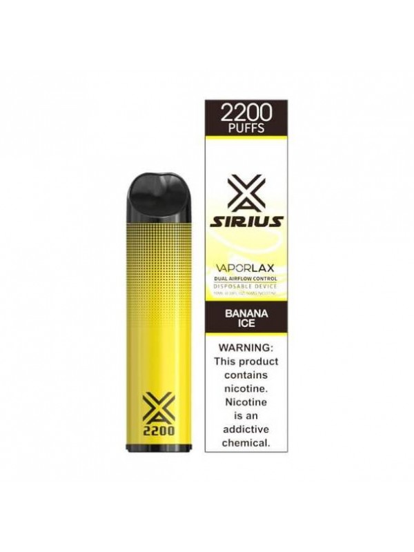 Vaporlax Sirius Disposable Vape