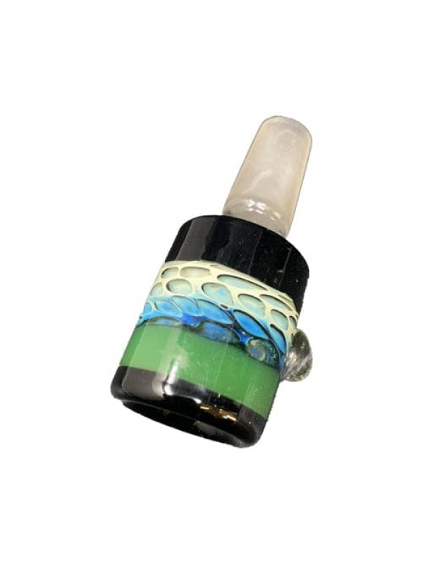 Handmade 14mm Glass Bowl Piece w- Multi-Pattern In...