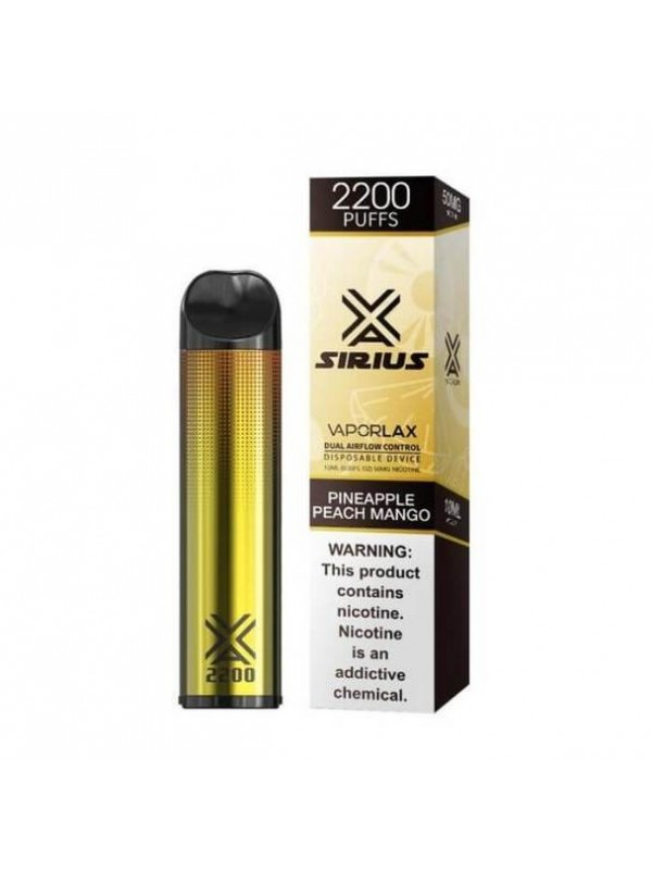Vaporlax Sirius Disposable Vape