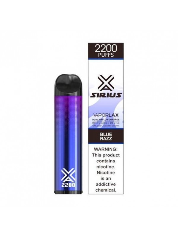 Vaporlax Sirius Disposable Vape