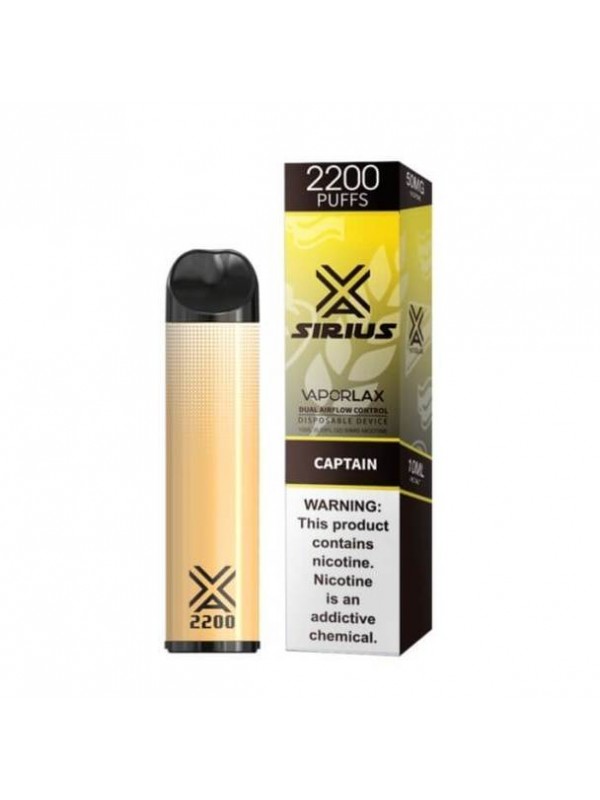 Vaporlax Sirius Disposable Vape