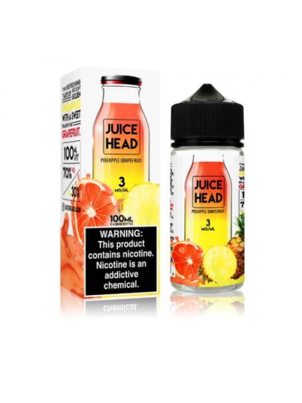 Juice Head Pineapple Grapefruit 100ml Vape Juice