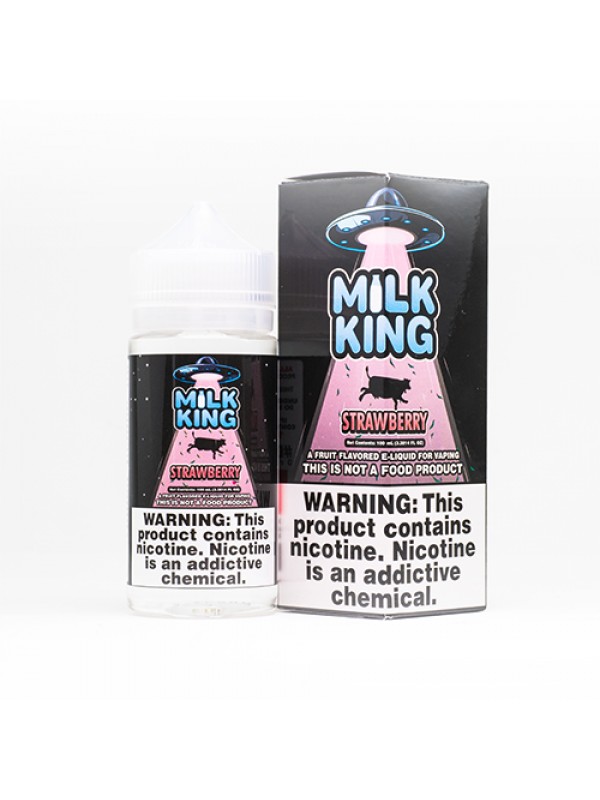 Milk King Strawberry Milk 100ml Vape Juice