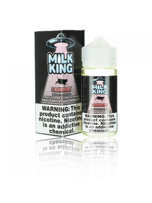 Milk King Strawberry Milk 100ml Vape Juice