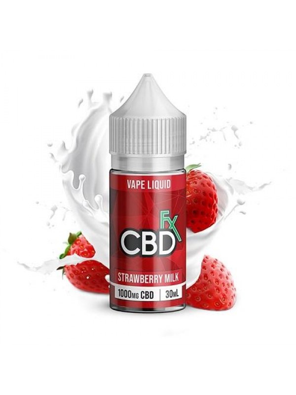 CBDfx Vape Series Strawberry Milk 30ml Vape Juice