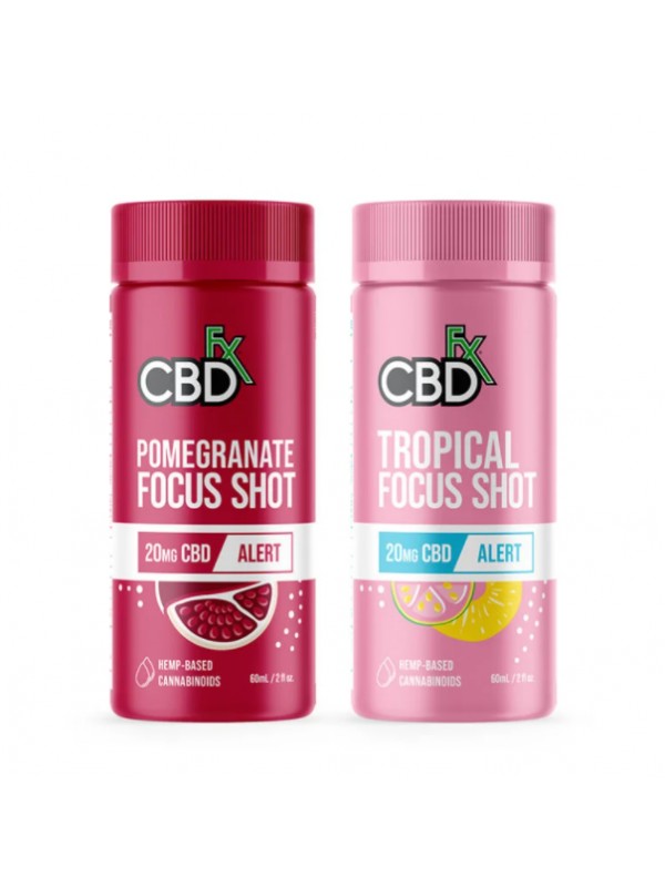 CBDfx 20mg CBD Focus Shots