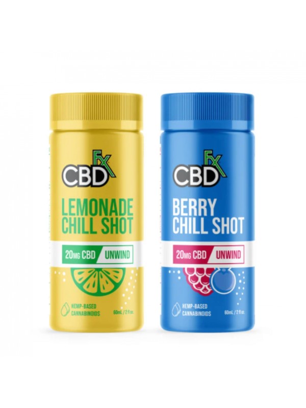 CBDfx 20mg CBD Focus Shots
