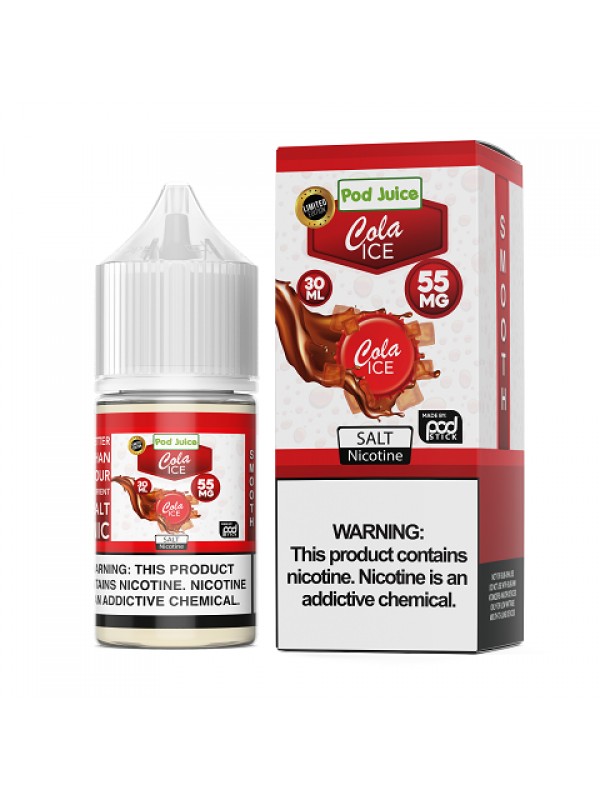 Pod Juice Cola Ice 30ml Nic Salt Vape Juice
