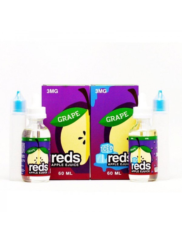 7 Daze Reds Apple EJuice - Grape & Grape ICED ...