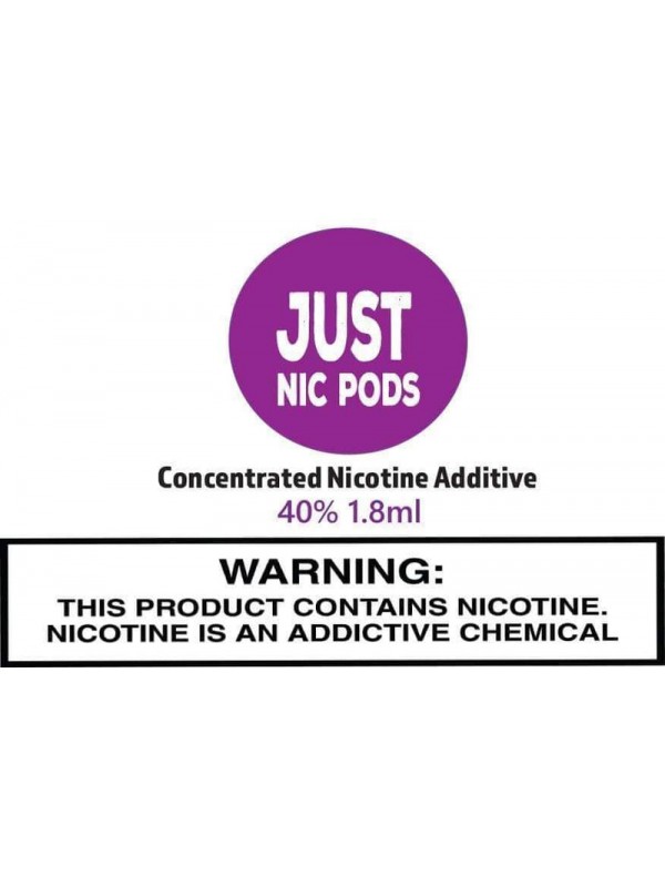 Zin Just Nic Pods Nicotine Additive
