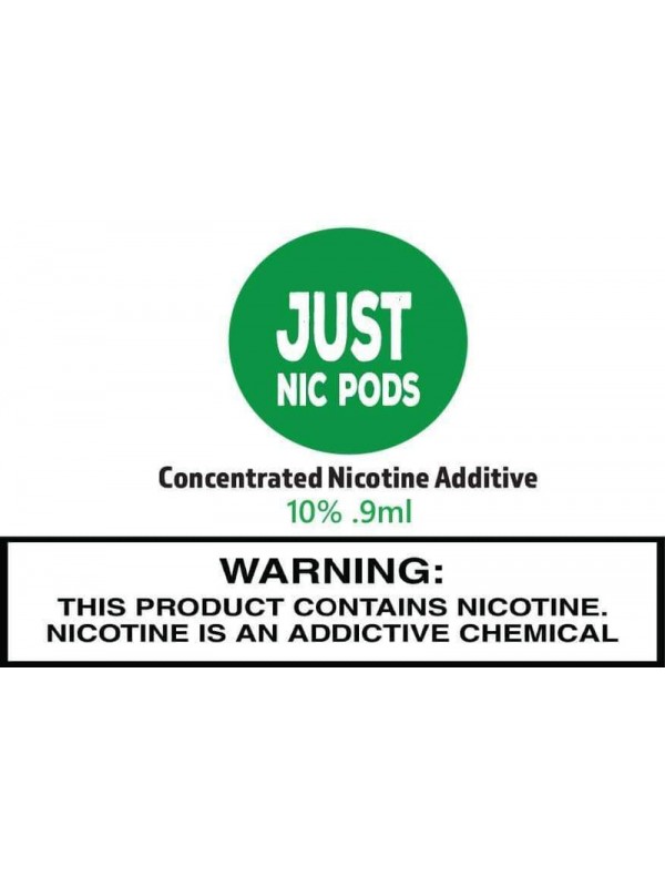 Zin Just Nic Pods Nicotine Additive