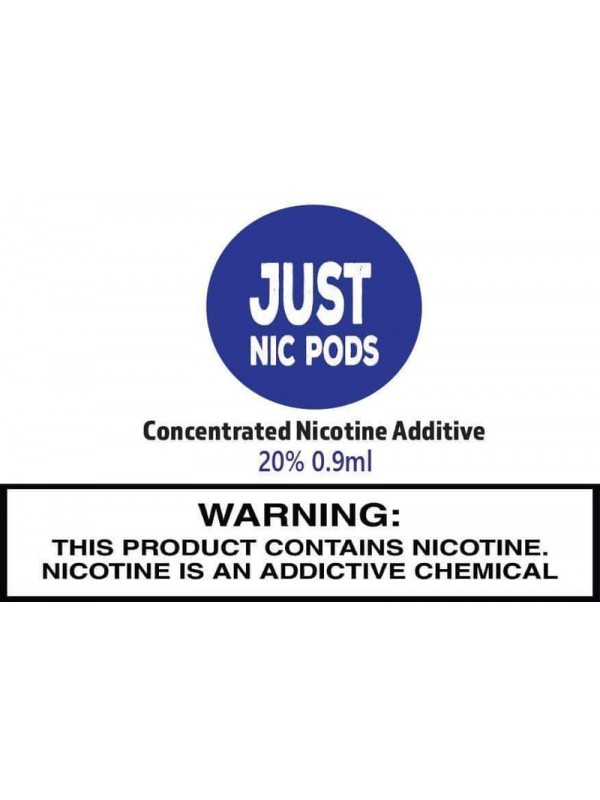 Zin Just Nic Pods Nicotine Additive
