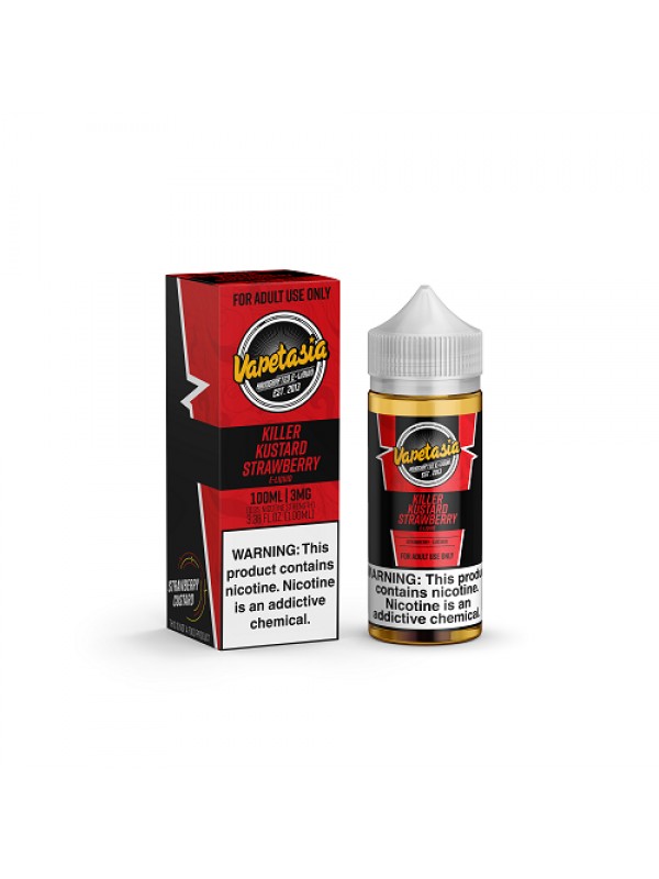 Vapetasia Killer Kustard Strawberry 100ml Vape Jui...