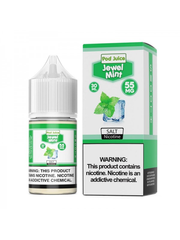Pod Juice Jewel Mint 30ml Nic Salt Vape Juice