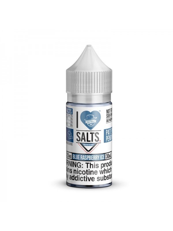 I Love Salts Blue Raspberry ICE 30ml Nic Salt Vape...