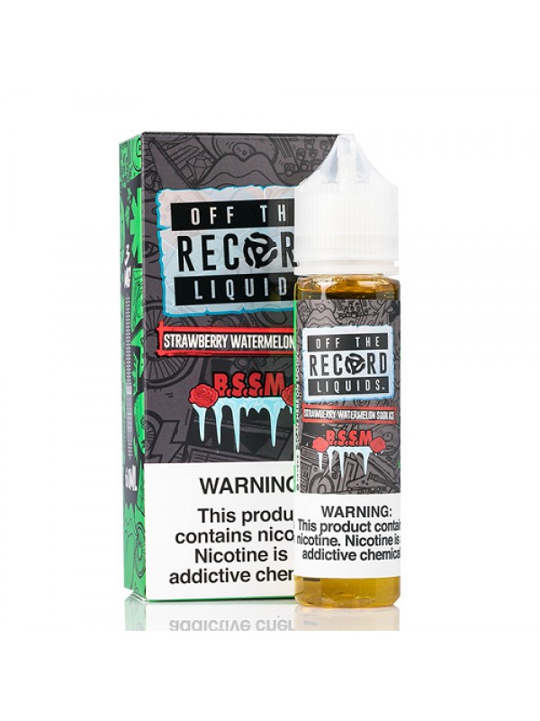 Off the Record BSSM Ice 60ml Vape Juice