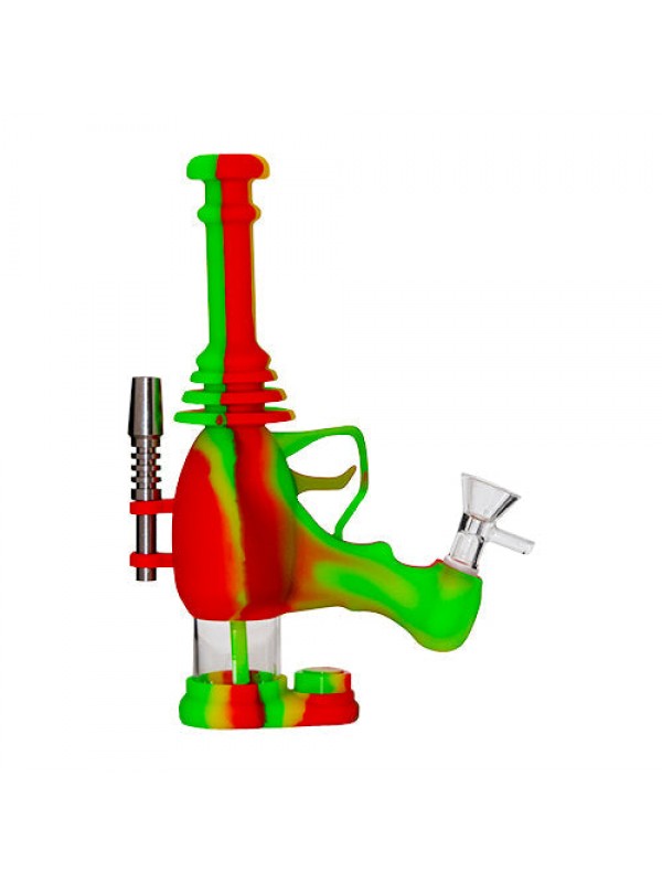 Silicone Ray Gun Bong - Nectar Collector Default Title