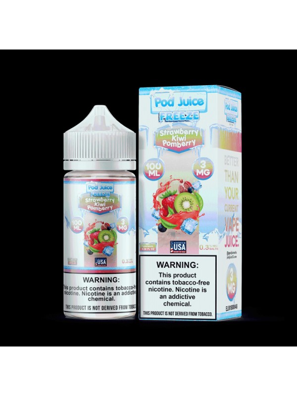 Pod Juice Freeze Strawberry Kiwi Pomberry TF 100ml...