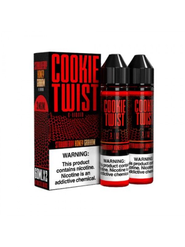 Cookie Twist Strawberry Honey Graham 2x60ml Vape J...