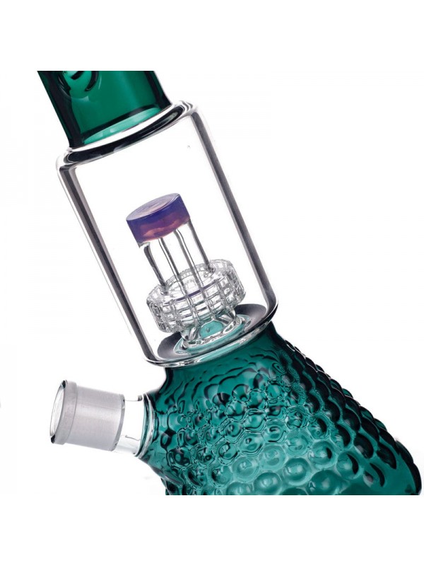 13" Beaker Bong w- Matrix Perc (Full Color)