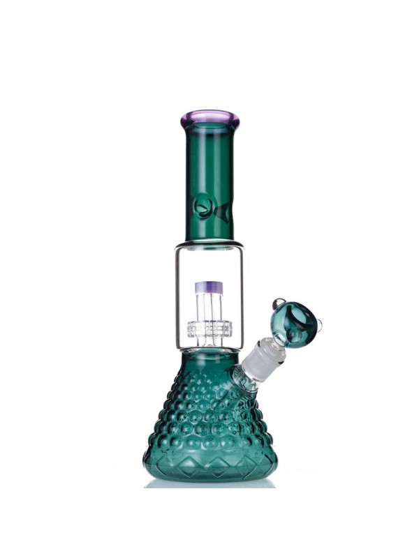 13" Beaker Bong w- Matrix Perc (Full Color)