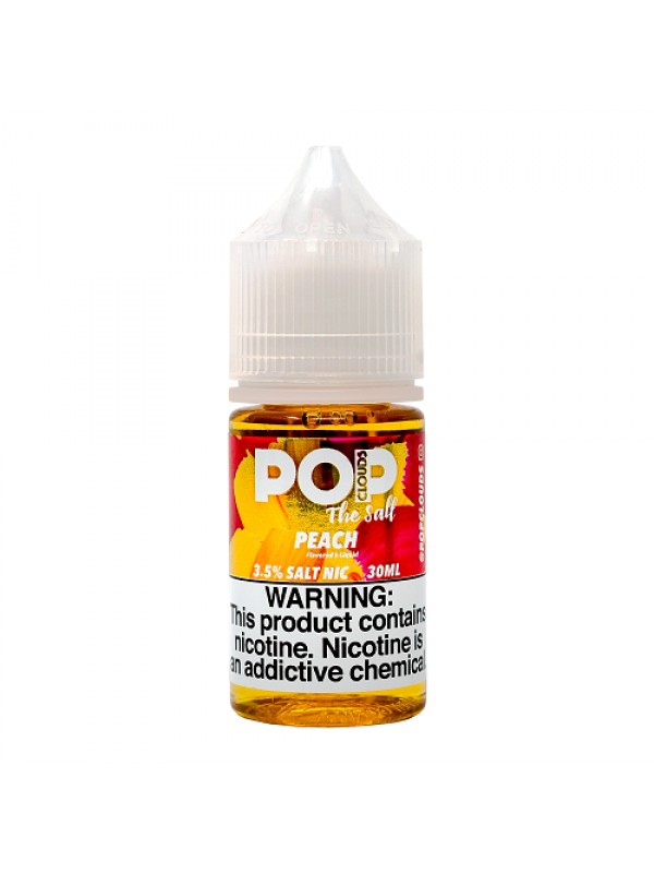 Pop Clouds Peach 30ml Nic Salt Vape Juice