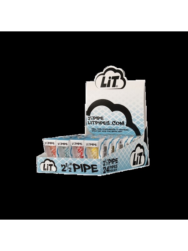 LiT Glass 2.5" Hand Pipe