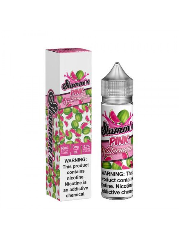 Slammin Pink Watermelon 60ml Vape Juice