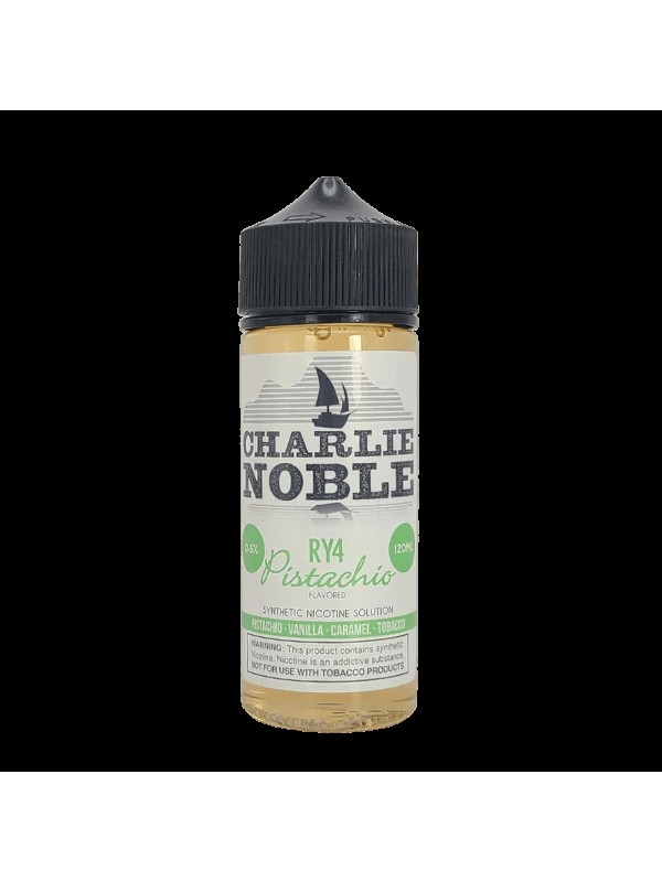 Charlie Noble Pistachio RY4 120ml Vape Juice