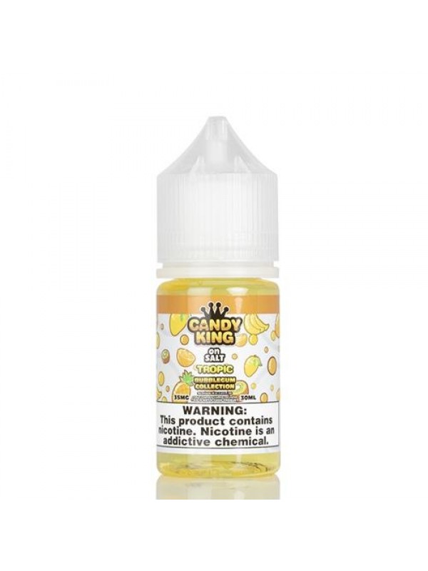 Candy King Bubblegum Salt Tropical 30ml Nic Salt V...