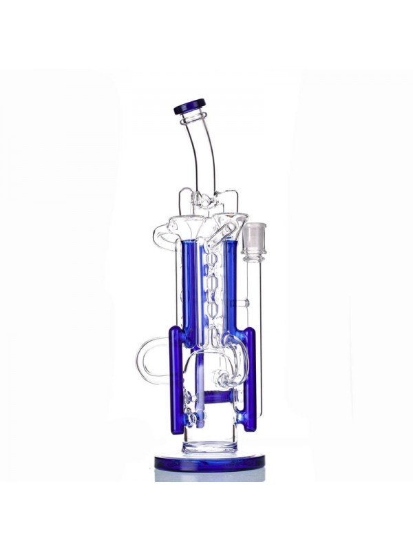 14" Mega Scientific Inline to Recycler Bong