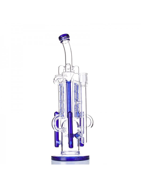 14" Mega Scientific Inline to Recycler Bong