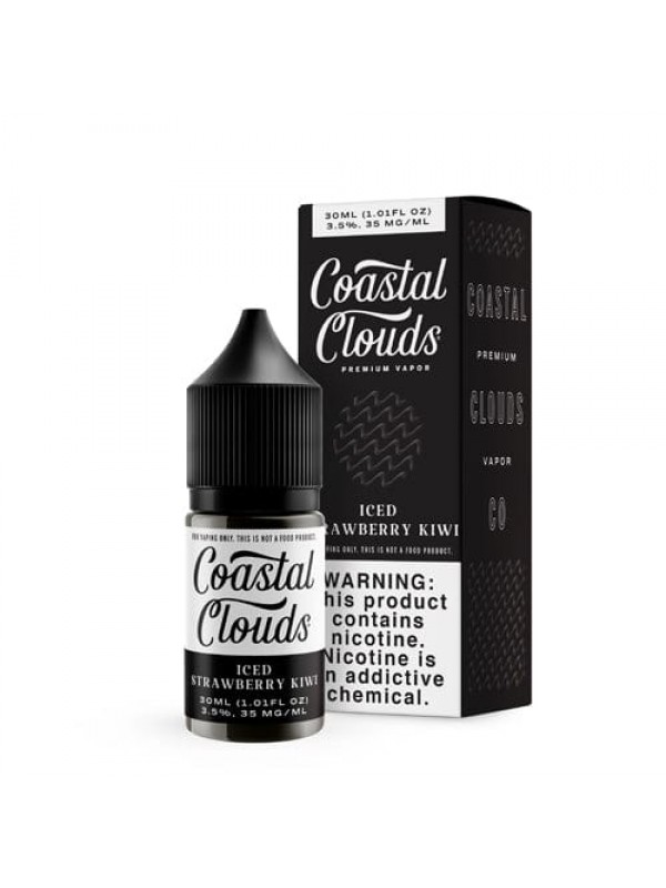 Coastal Clouds Iced Strawberry Kiwi 30ml Nic Salt ...