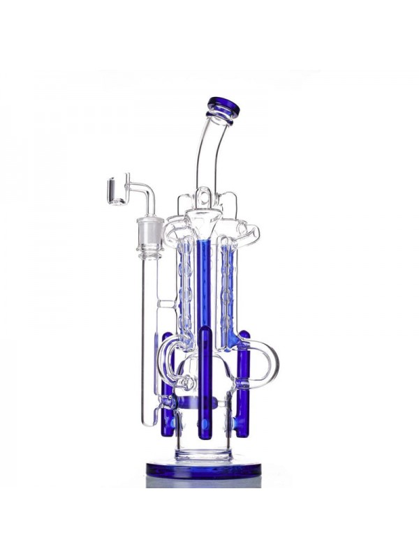 14" Mega Scientific Inline to Recycler Bong