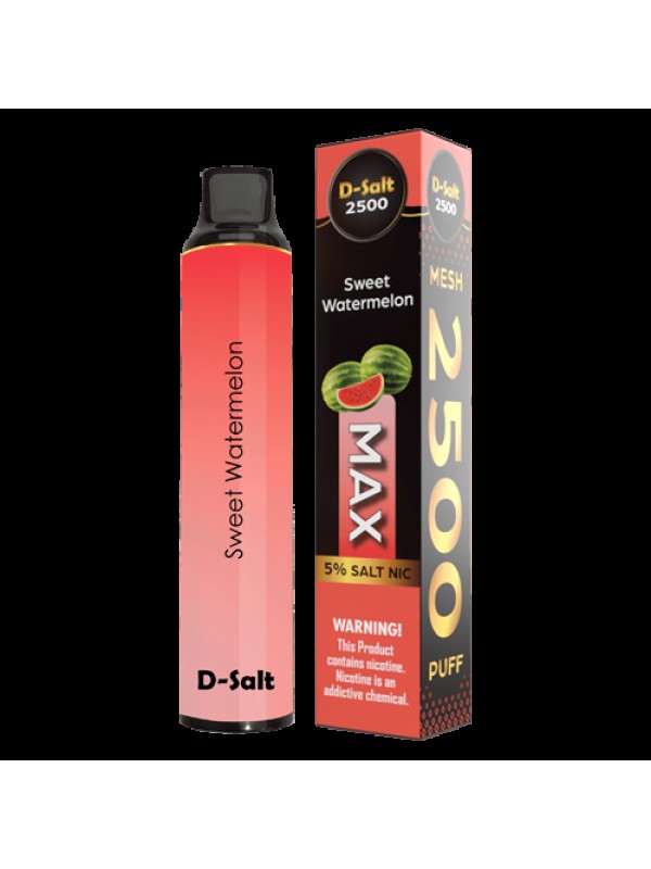 D-Salt 2500 Puff Disposable Vape
