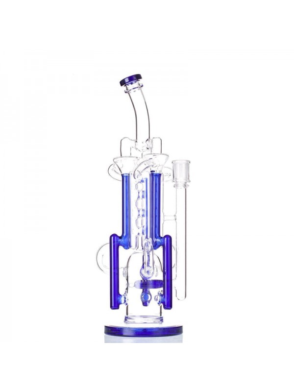 14" Mega Scientific Inline to Recycler Bong