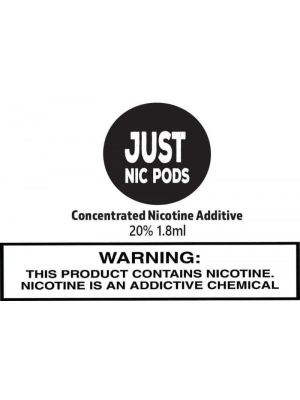 Zin Just Nic Pods Nicotine Additive