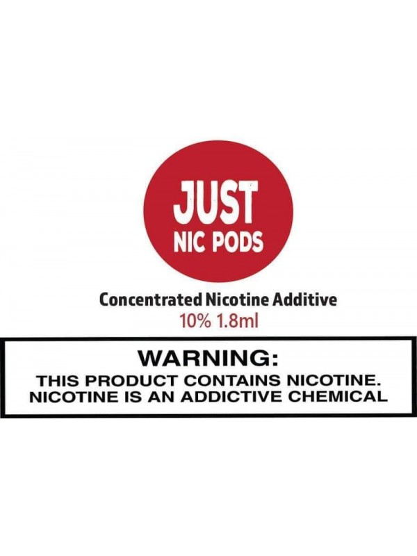 Zin Just Nic Pods Nicotine Additive