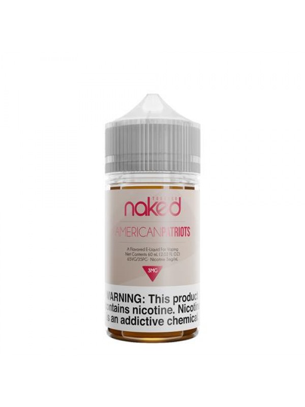 Naked 100 Tobacco American Patriots 60ml Vape Juic...