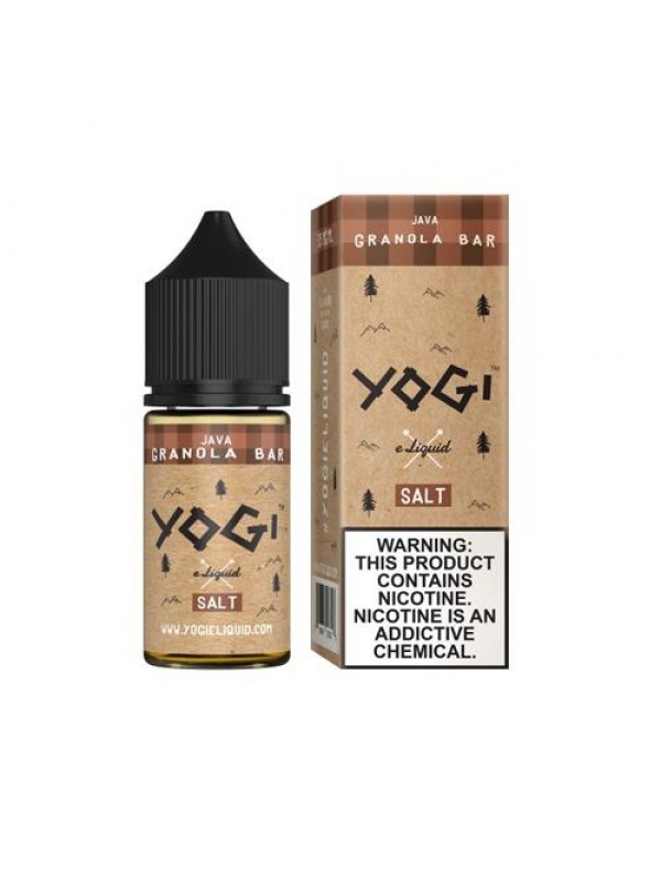 Yogi Salts Java Granola Bar 30ml Salt Vape Juice