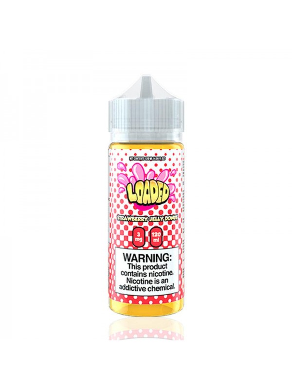 Ruthless Loaded Strawberry Jelly Donut 120ml Vape Juice