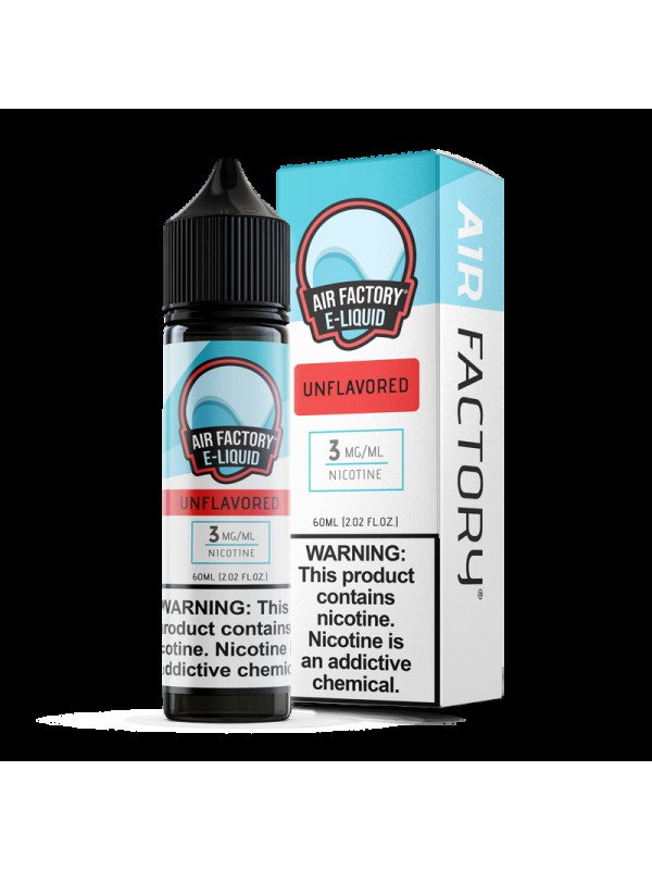 Air Factory Unflavored 60ml Vape Juice