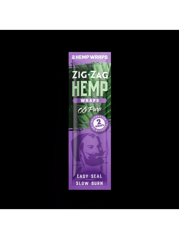 Zig-Zag Hemp Wraps (2x Pack)