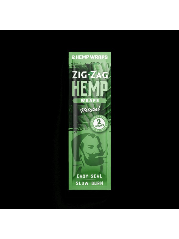Zig-Zag Hemp Wraps (2x Pack)