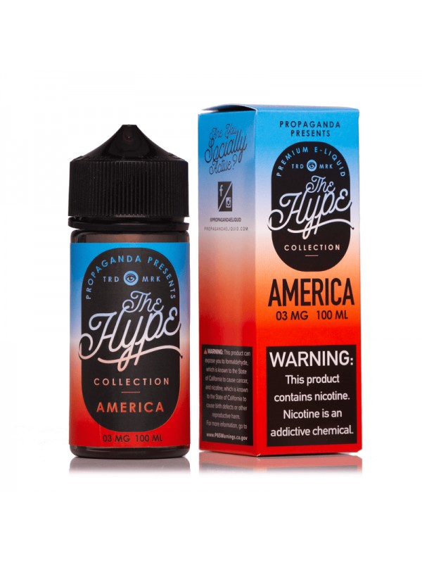The Hype America 100ml Vape Juice