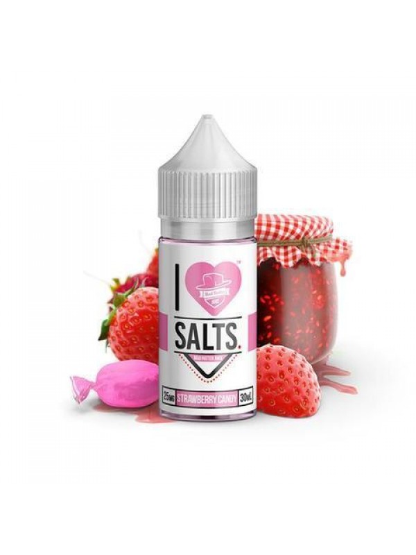 Mad Hatter Vape Juice I Love Salts Strawberry Cand...